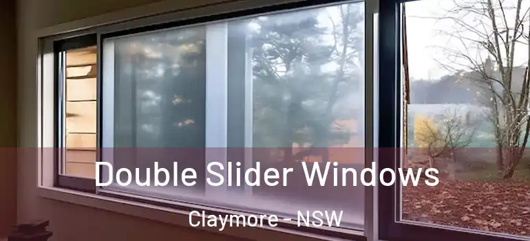Double Slider Windows Claymore - NSW