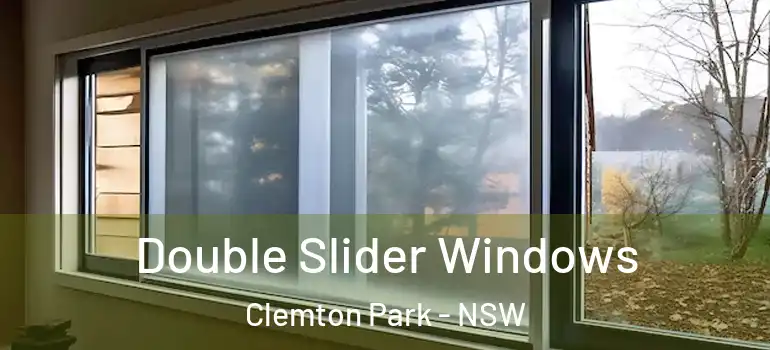 Double Slider Windows Clemton Park - NSW