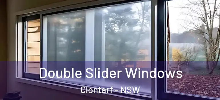 Double Slider Windows Clontarf - NSW