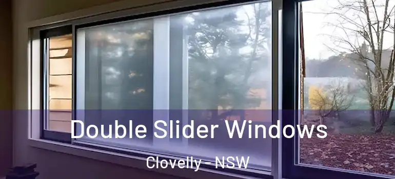 Double Slider Windows Clovelly - NSW