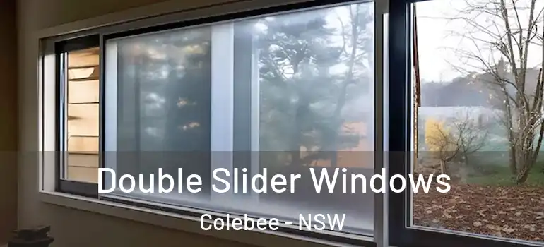 Double Slider Windows Colebee - NSW