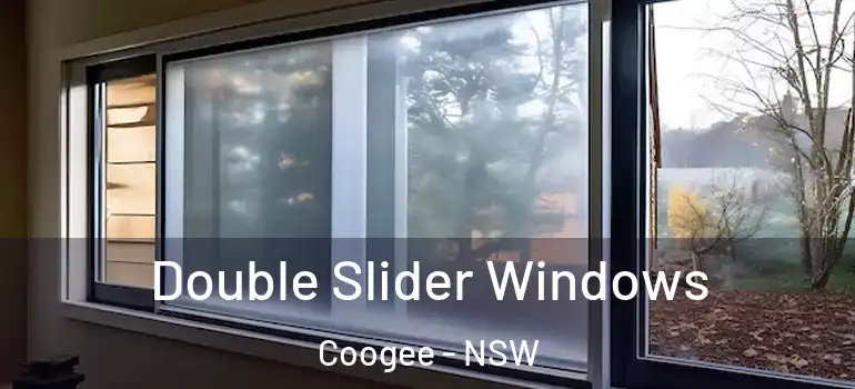 Double Slider Windows Coogee - NSW