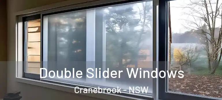 Double Slider Windows Cranebrook - NSW