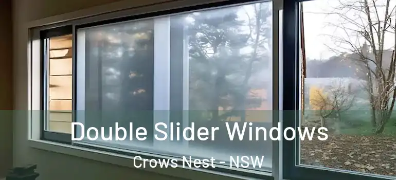 Double Slider Windows Crows Nest - NSW