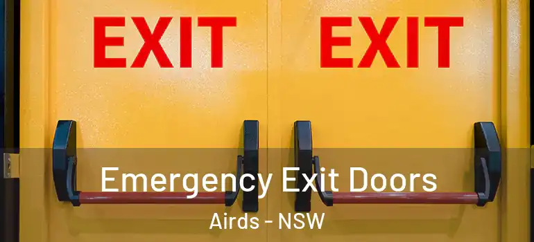 Emergency Exit Doors Airds - NSW