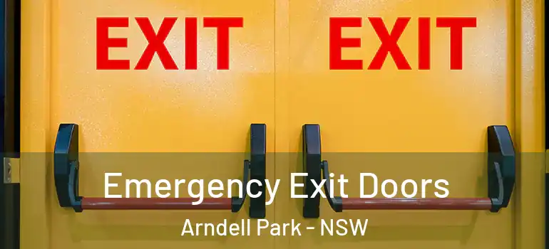 Emergency Exit Doors Arndell Park - NSW