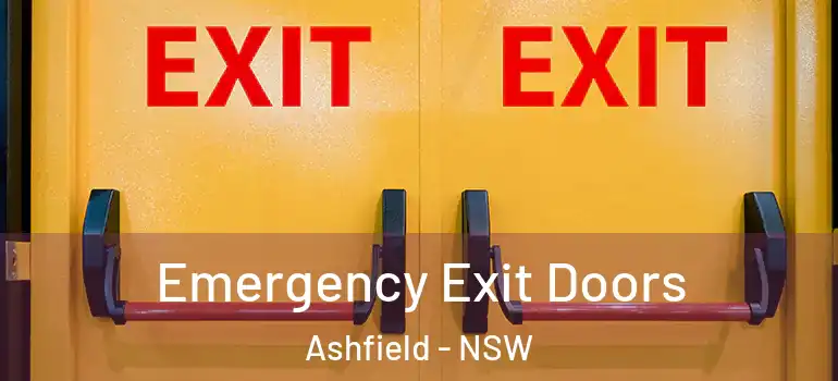 Emergency Exit Doors Ashfield - NSW