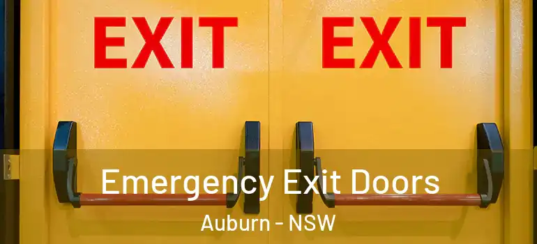 Emergency Exit Doors Auburn - NSW
