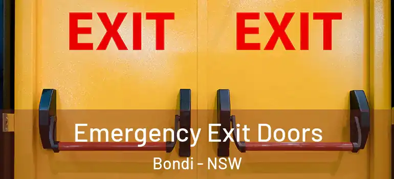  Emergency Exit Doors Bondi - NSW