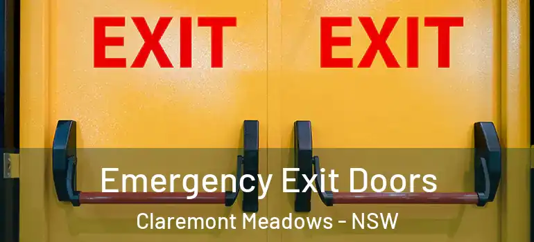 Emergency Exit Doors Claremont Meadows - NSW