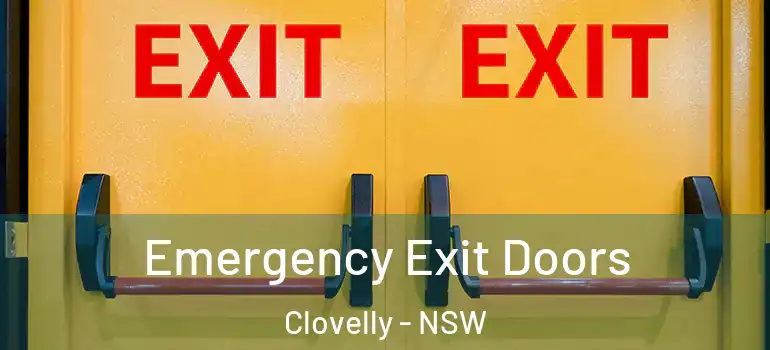 Emergency Exit Doors Clovelly - NSW