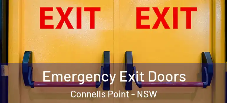 Emergency Exit Doors Connells Point - NSW