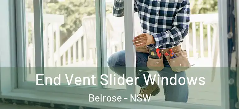 End Vent Slider Windows Belrose - NSW
