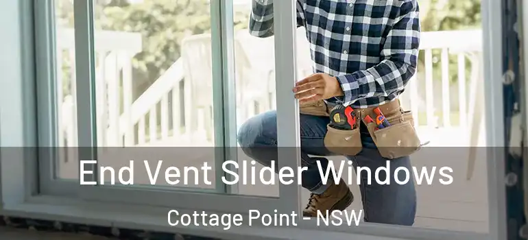  End Vent Slider Windows Cottage Point - NSW