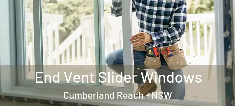 End Vent Slider Windows Cumberland Reach - NSW