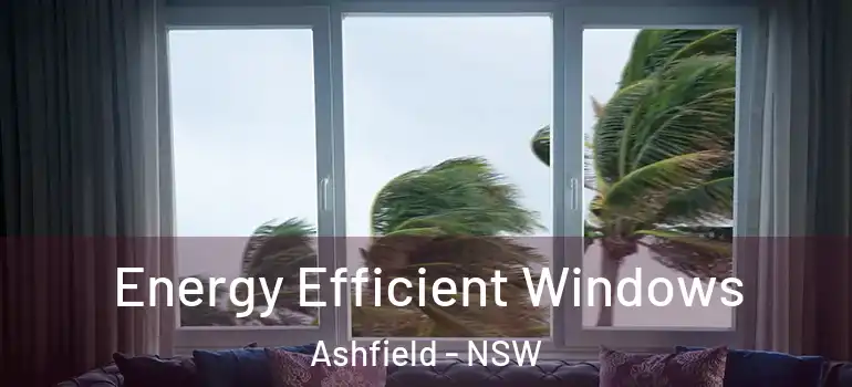 Energy Efficient Windows Ashfield - NSW