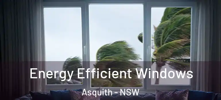 Energy Efficient Windows Asquith - NSW