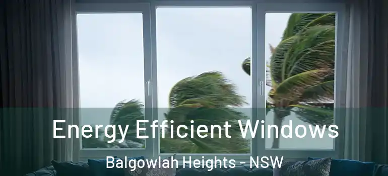 Energy Efficient Windows Balgowlah Heights - NSW