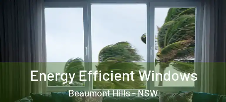 Energy Efficient Windows Beaumont Hills - NSW