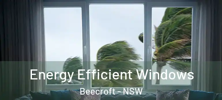 Energy Efficient Windows Beecroft - NSW