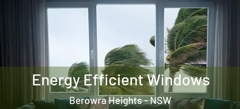 Energy Efficient Windows Berowra Heights - NSW