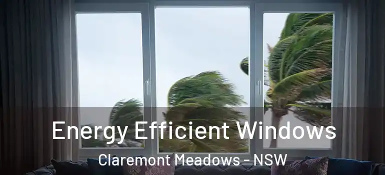  Energy Efficient Windows Claremont Meadows - NSW