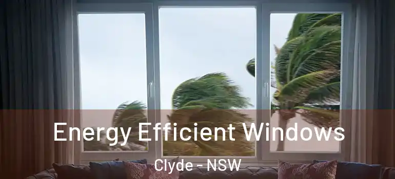 Energy Efficient Windows Clyde - NSW