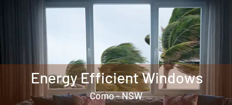 Energy Efficient Windows Como - NSW