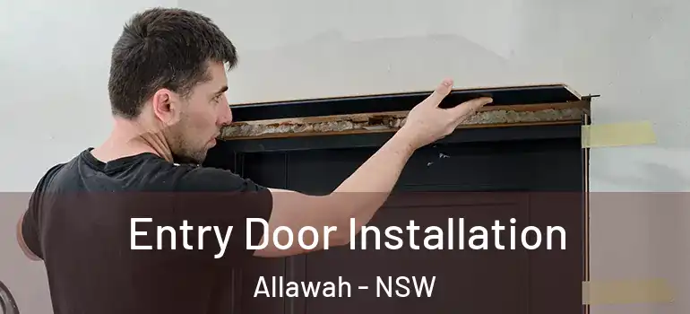 Entry Door Installation Allawah - NSW