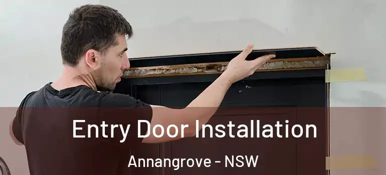  Entry Door Installation Annangrove - NSW