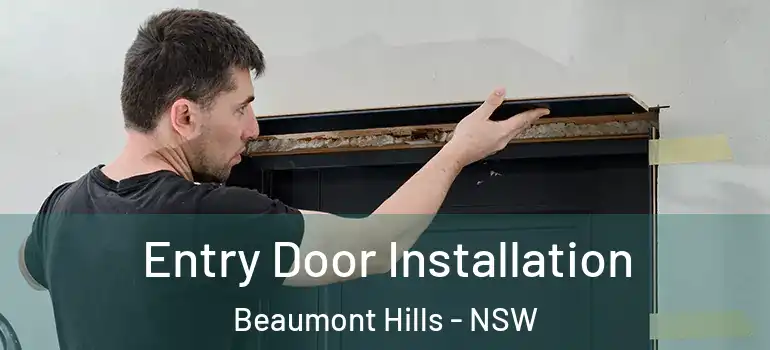  Entry Door Installation Beaumont Hills - NSW