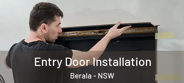 Entry Door Installation Berala - NSW