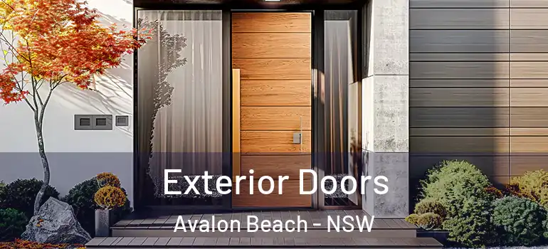 Exterior Doors Avalon Beach - NSW