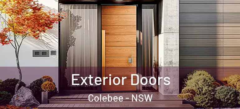 Exterior Doors Colebee - NSW