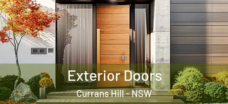 Exterior Doors Currans Hill - NSW
