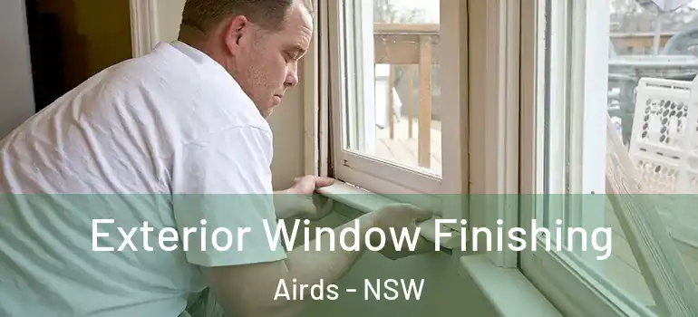 Exterior Window Finishing Airds - NSW
