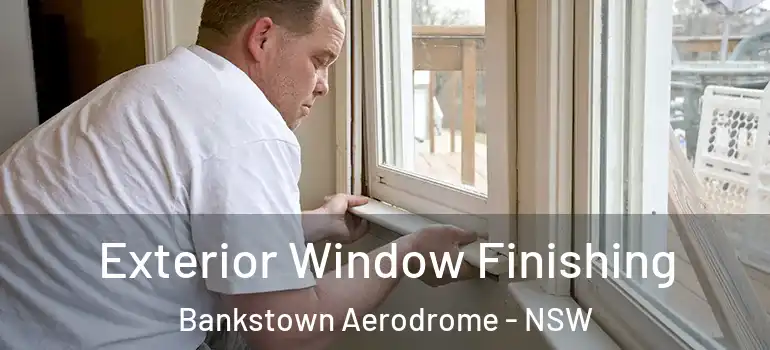 Exterior Window Finishing Bankstown Aerodrome - NSW