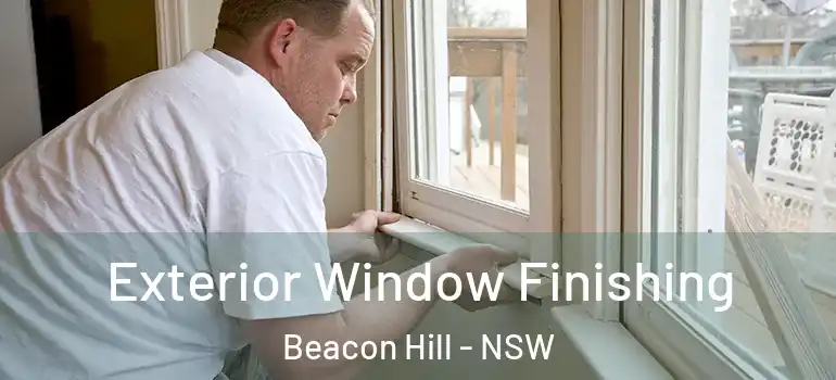  Exterior Window Finishing Beacon Hill - NSW