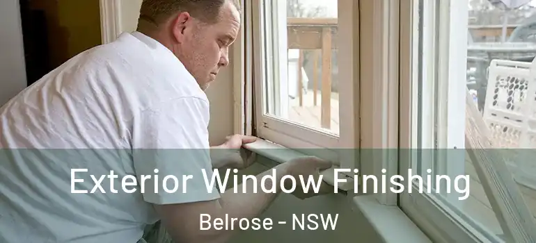 Exterior Window Finishing Belrose - NSW
