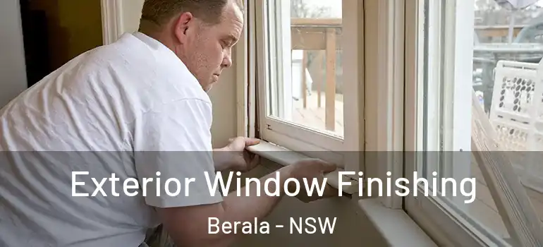 Exterior Window Finishing Berala - NSW