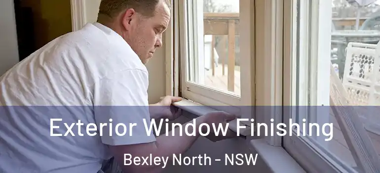 Exterior Window Finishing Bexley North - NSW