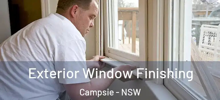 Exterior Window Finishing Campsie - NSW