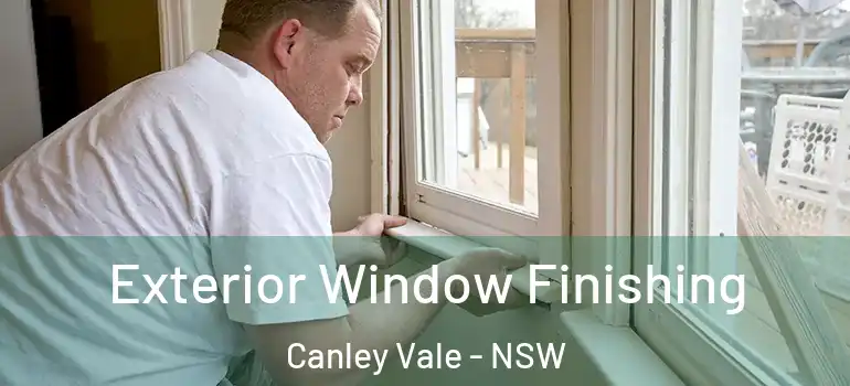 Exterior Window Finishing Canley Vale - NSW