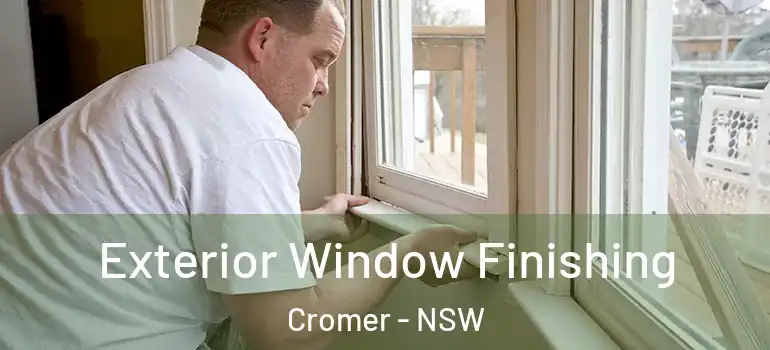 Exterior Window Finishing Cromer - NSW