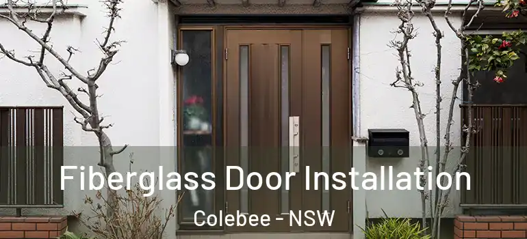 Fiberglass Door Installation Colebee - NSW