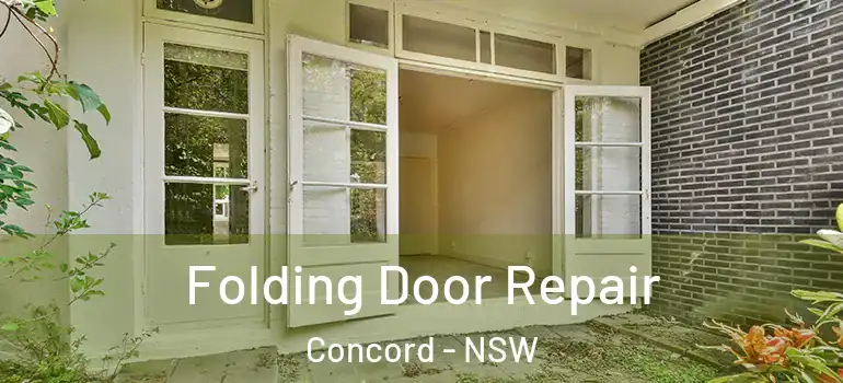 Folding Door Repair Concord - NSW