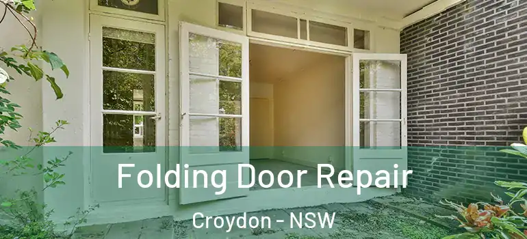 Folding Door Repair Croydon - NSW