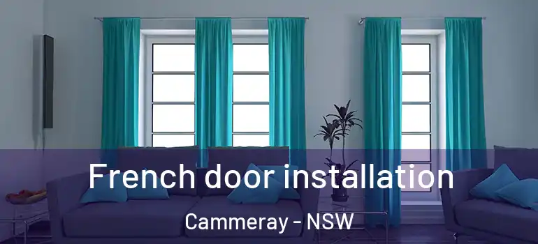 French door installation Cammeray - NSW