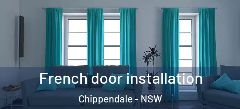 French door installation Chippendale - NSW