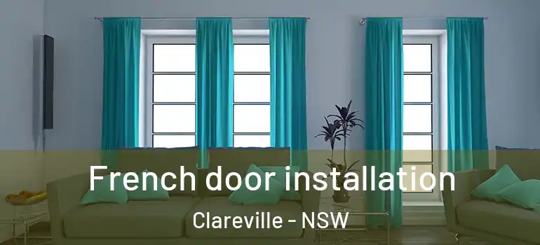 French door installation Clareville - NSW